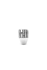 Best Selling Iconic Textured Ti Sento Ring- 1835ZI