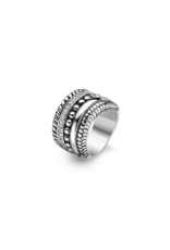 Best Selling Iconic Textured Ti Sento Ring- 1835ZI