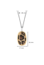 Leopard Print Necklace- 6771LY