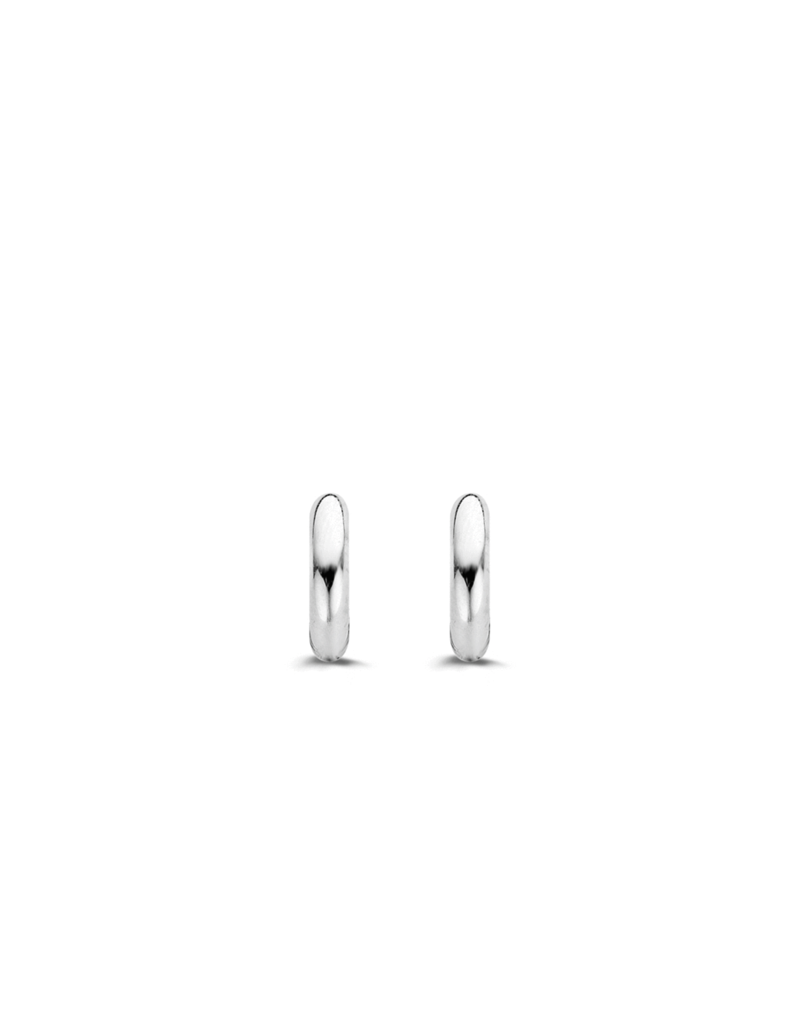 Small Essential Silver Huggie earrings- 7210