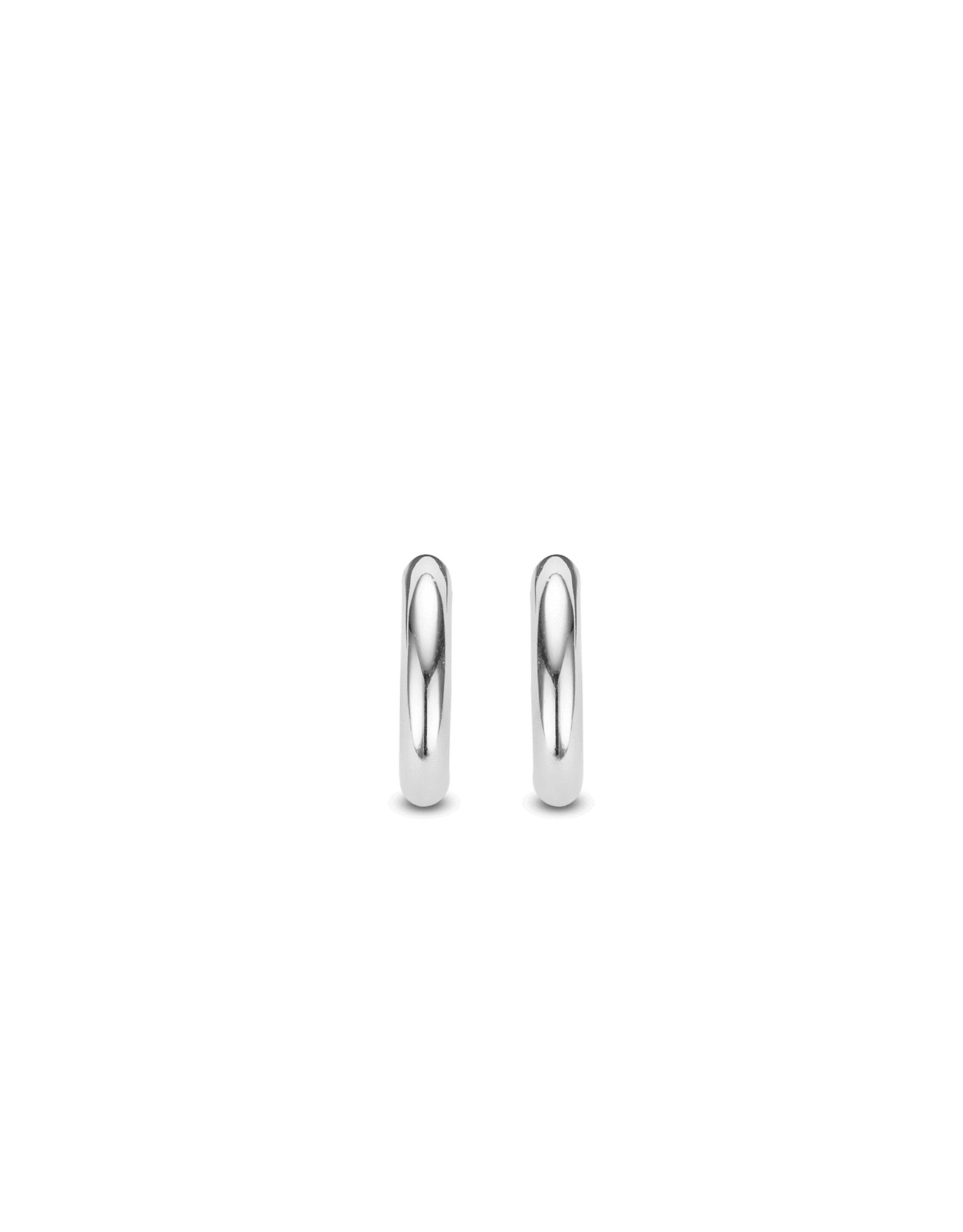 Essential Silver Huggie earrings- 7557