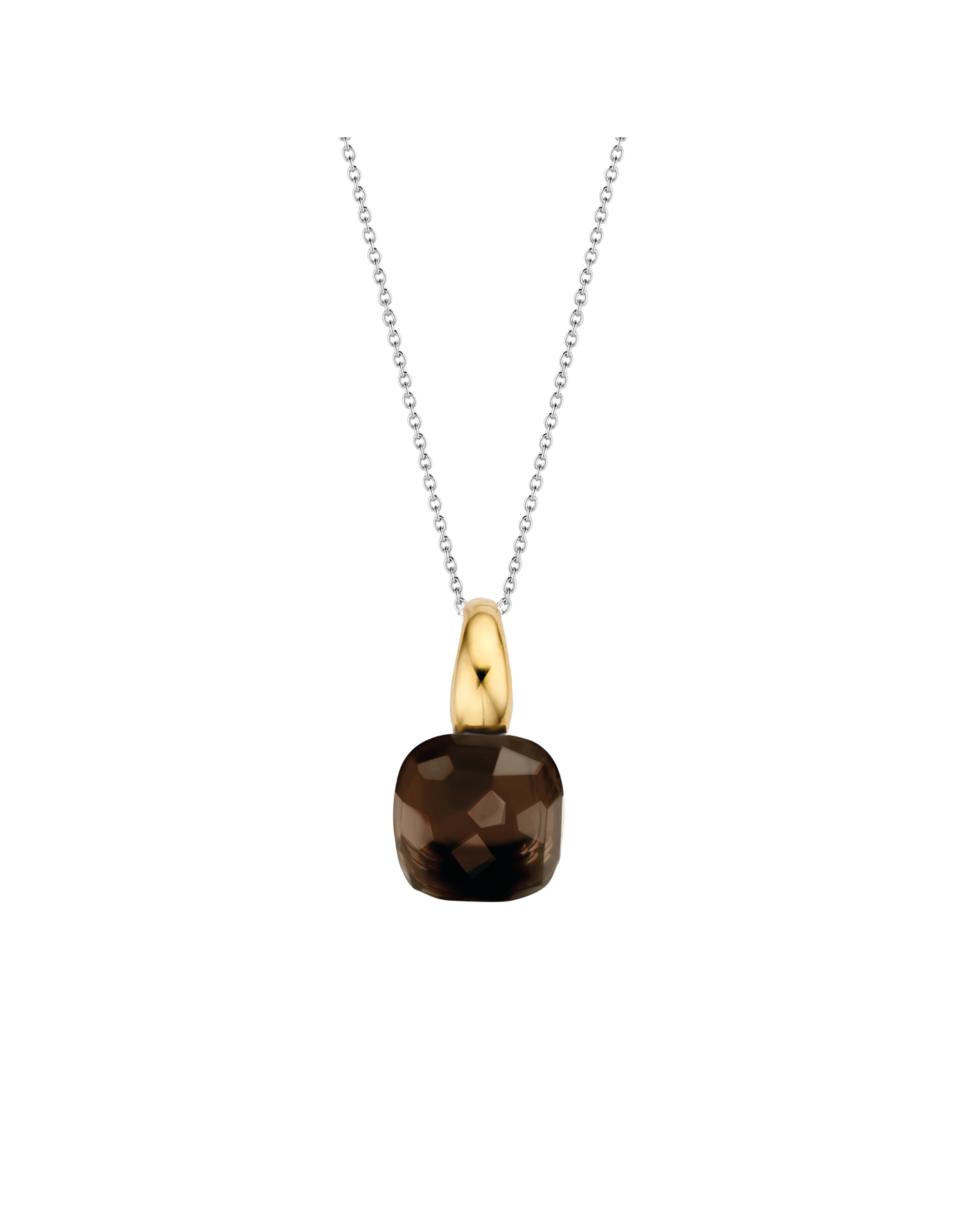 Tortoise Brown Yellow Gold Plated Pendant- 6785TB