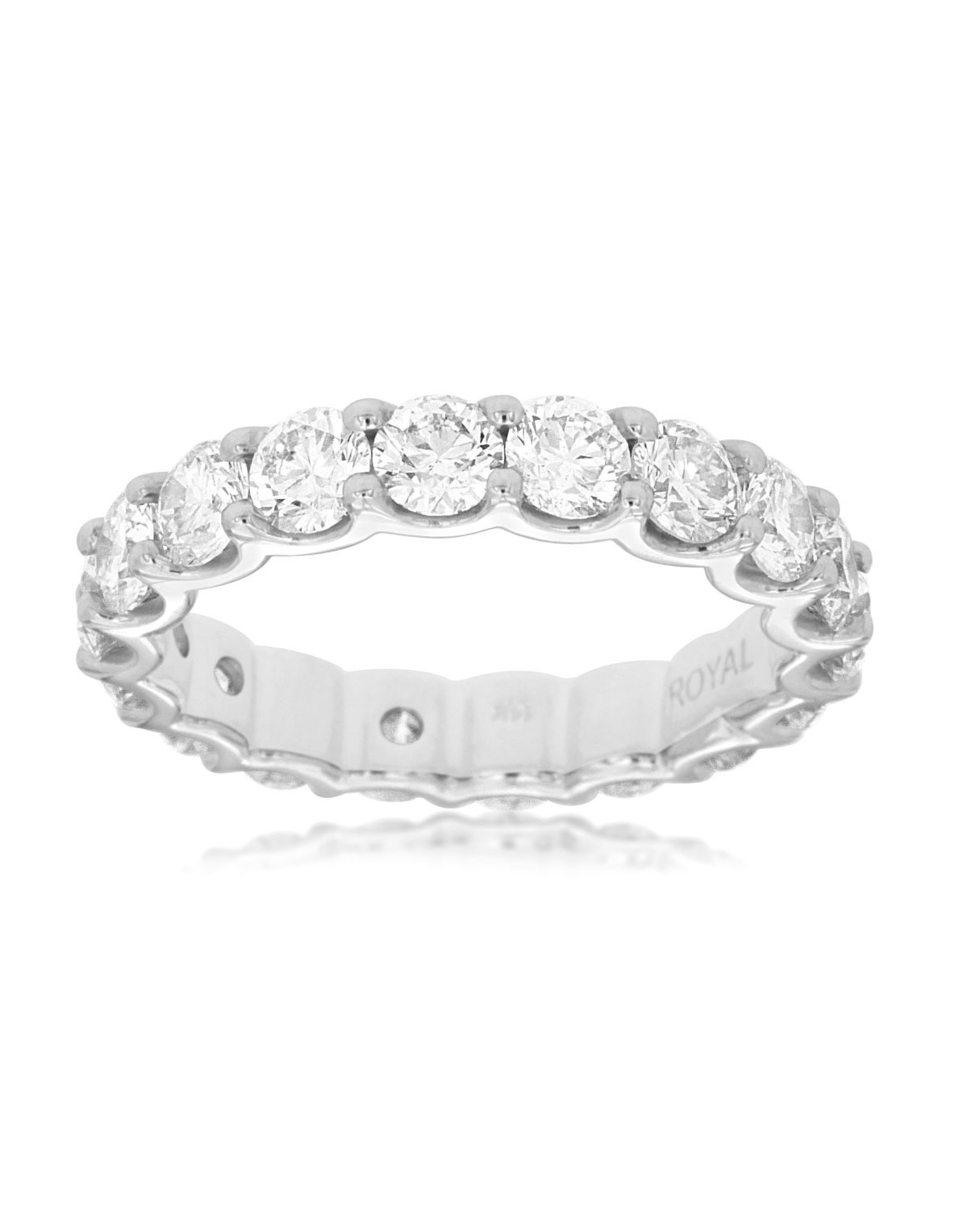 14K White Gold Classic Diamond Tennis Bracelet, 5 carats, Miami Lakes -  Snow's Jewelers Miami Lakes