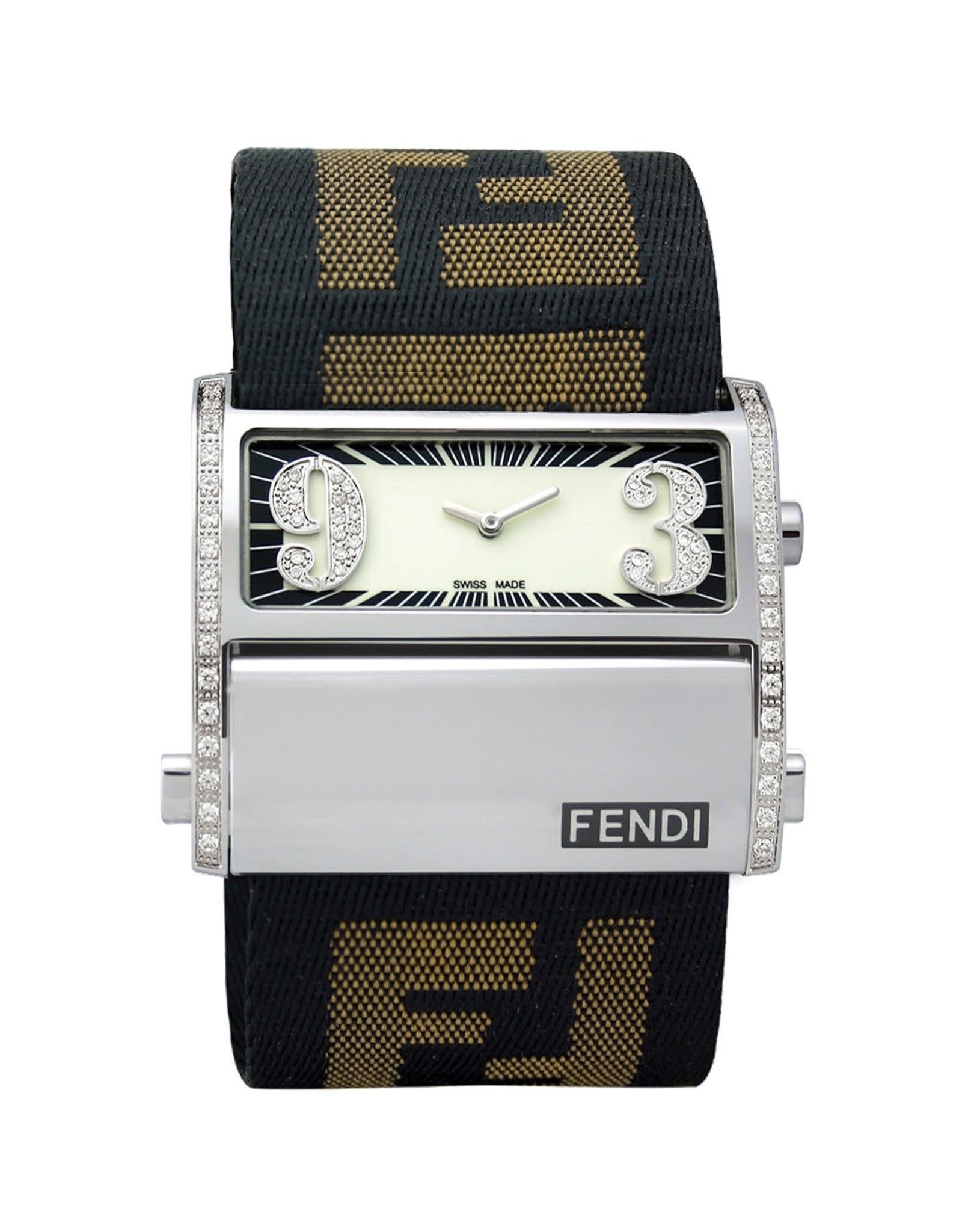 diamond fendi watch