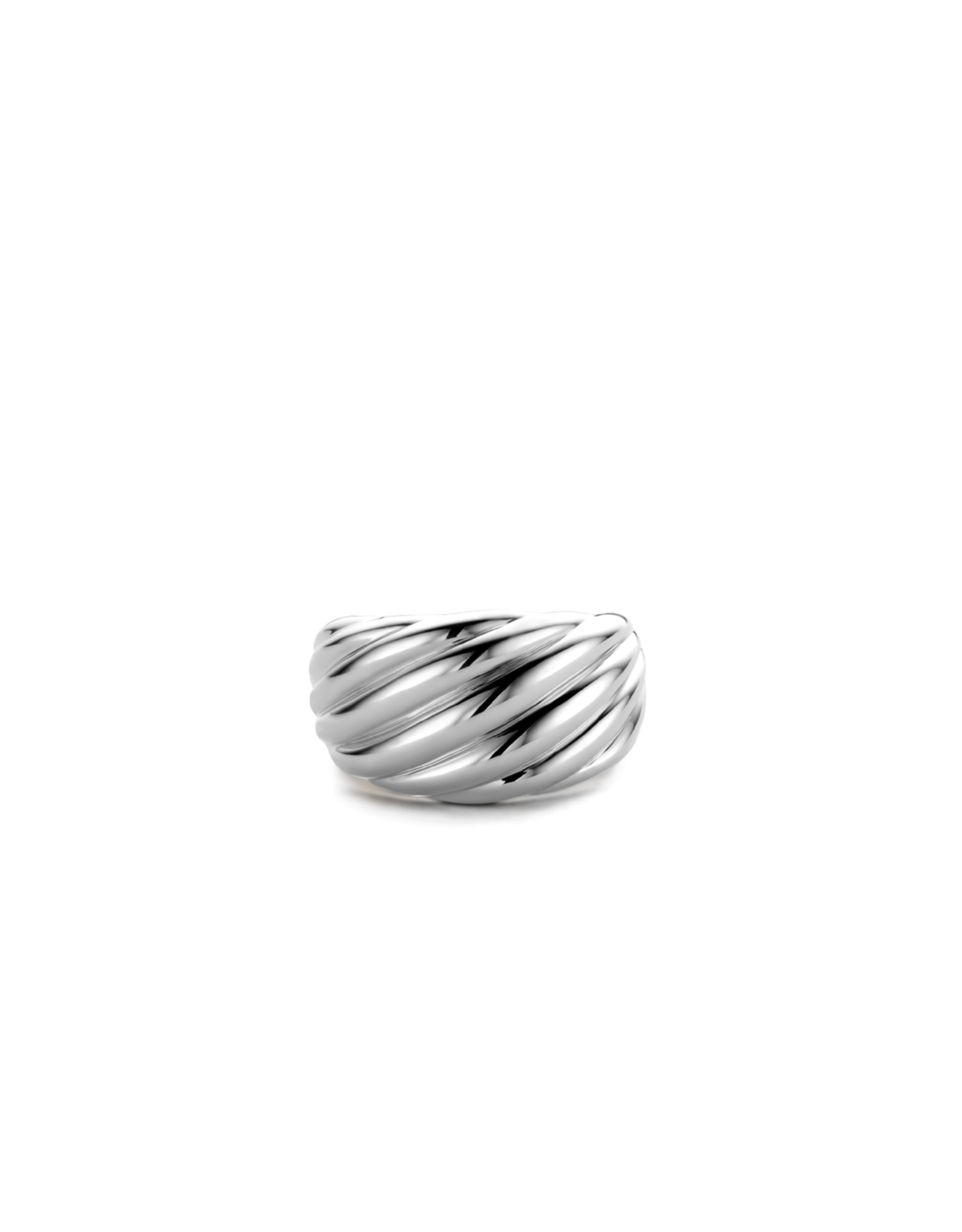 Silver Twisted Chunky Ring- 12238SI, Jewelry Miami Lakes - Snow's Jewelers  Miami Lakes