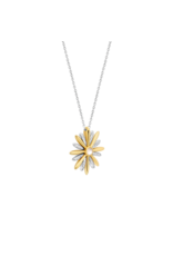Small 2-tone Starburst Necklace- 3974ZY/42