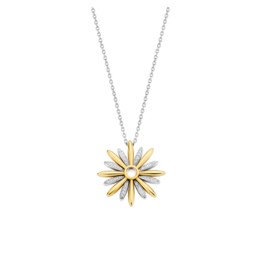 Small 2-tone Starburst Necklace