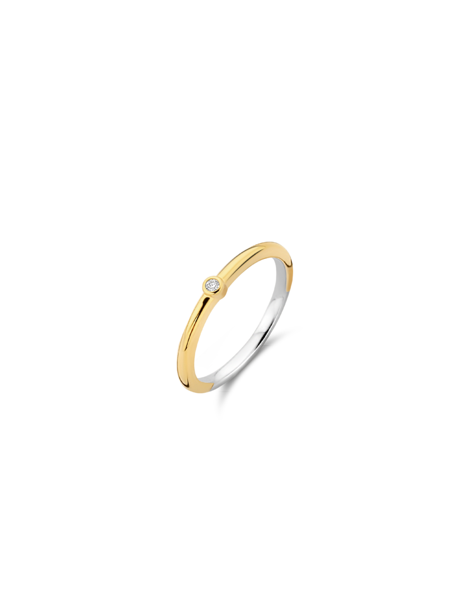 Essential Dainty Yellow Gold Plated Stackable Ring- 12249ZY