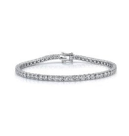 14K W/G Diamond Tennis Bracelet, 2.02ct