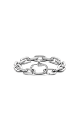 Chunky Textured Link Bracelet- 2949ZI