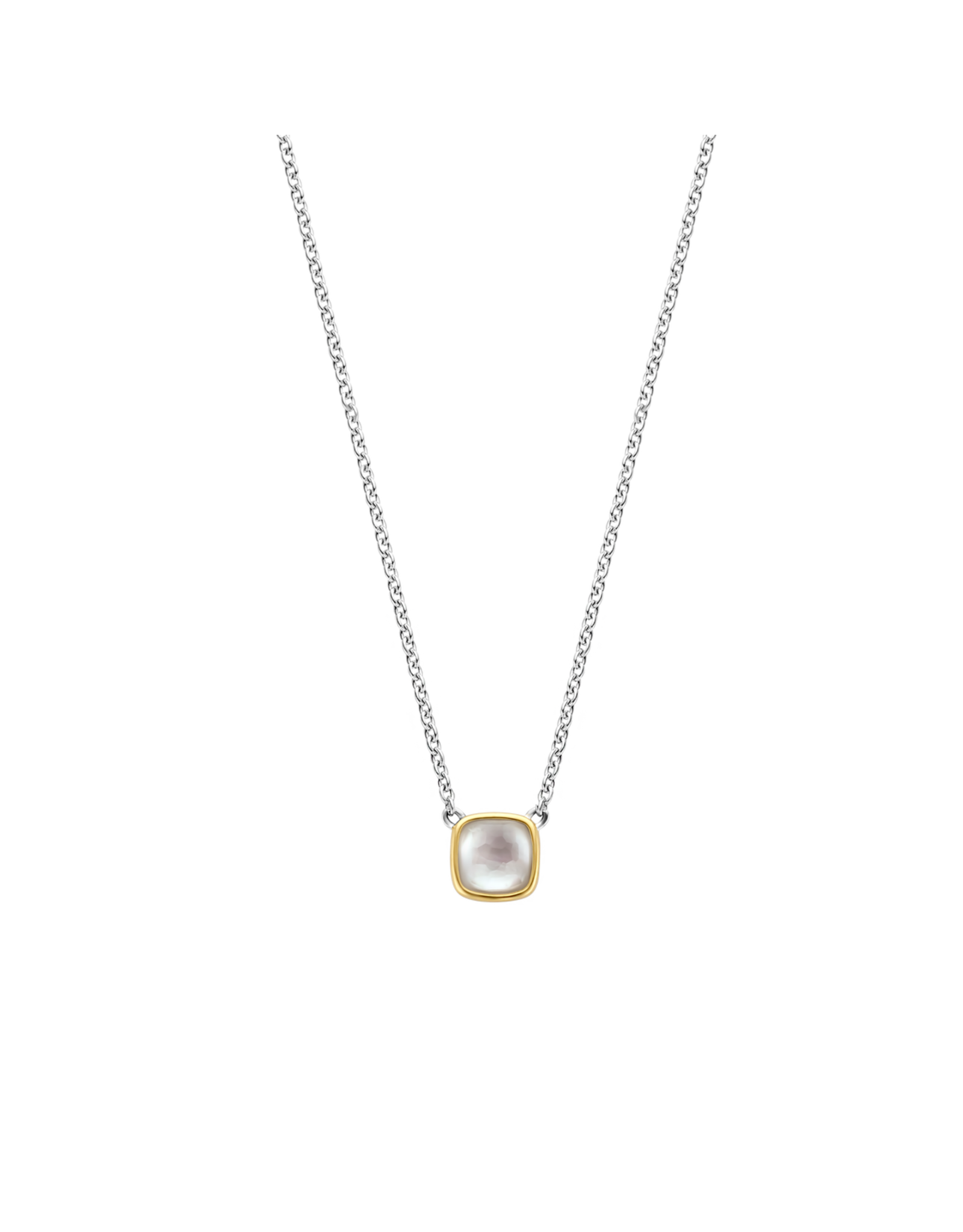 Minimalistic Pearl Necklace- 3991MW/42