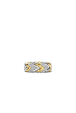 2-tone Braided Ring- 12264ZY/54