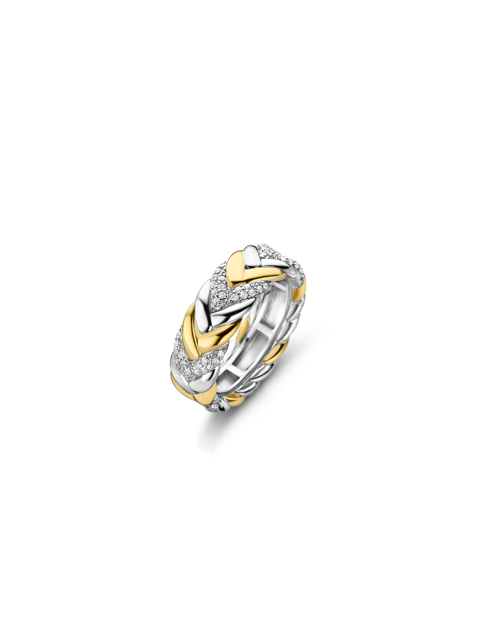 2-tone Braided Ring- 12264ZY/54