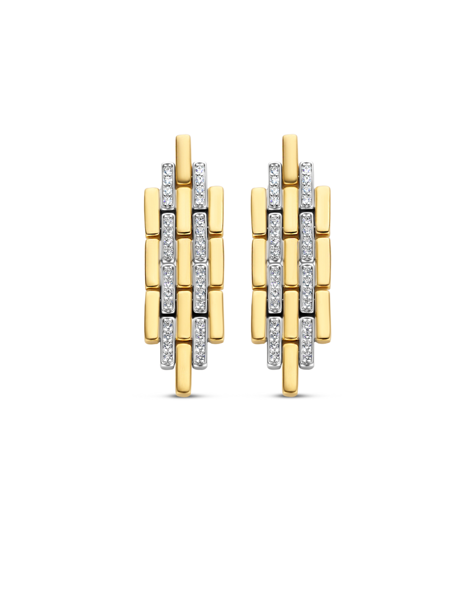 Art Deco Waterfall Statement Earrings- 7891ZY