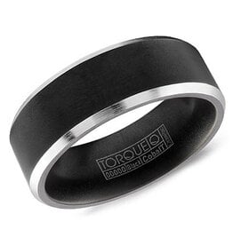 Black Cobalt Band with White Edges