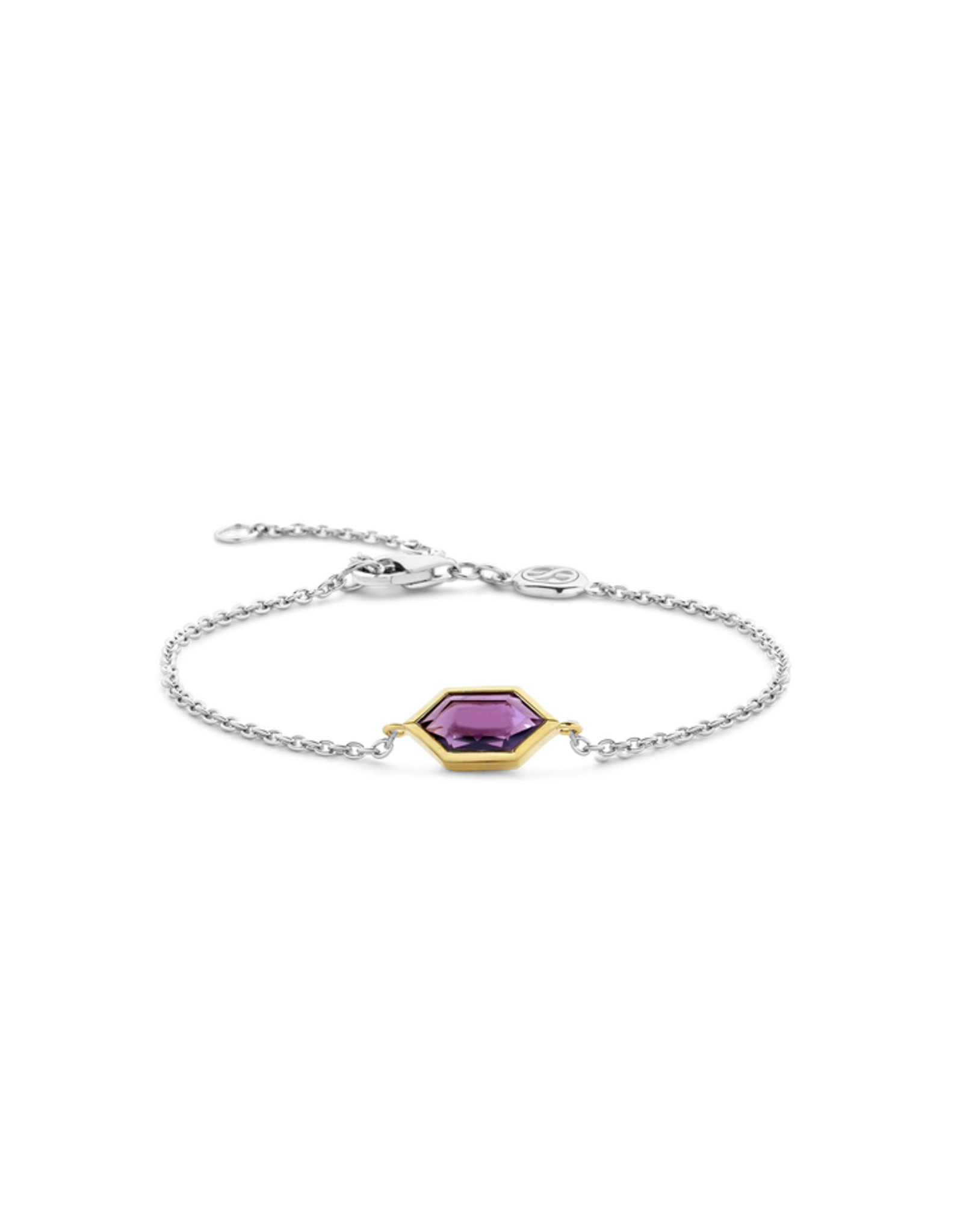 Geometric Purple Bracelet- 23029PU