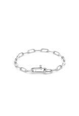 23018SI- Silver Lightweight Paperclip Bracelet