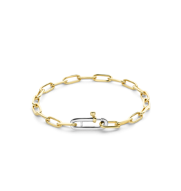 Yellow Plated Lightweight Bracelet