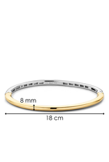 Essential Yellow Gold Plated Bangle- 2889SY