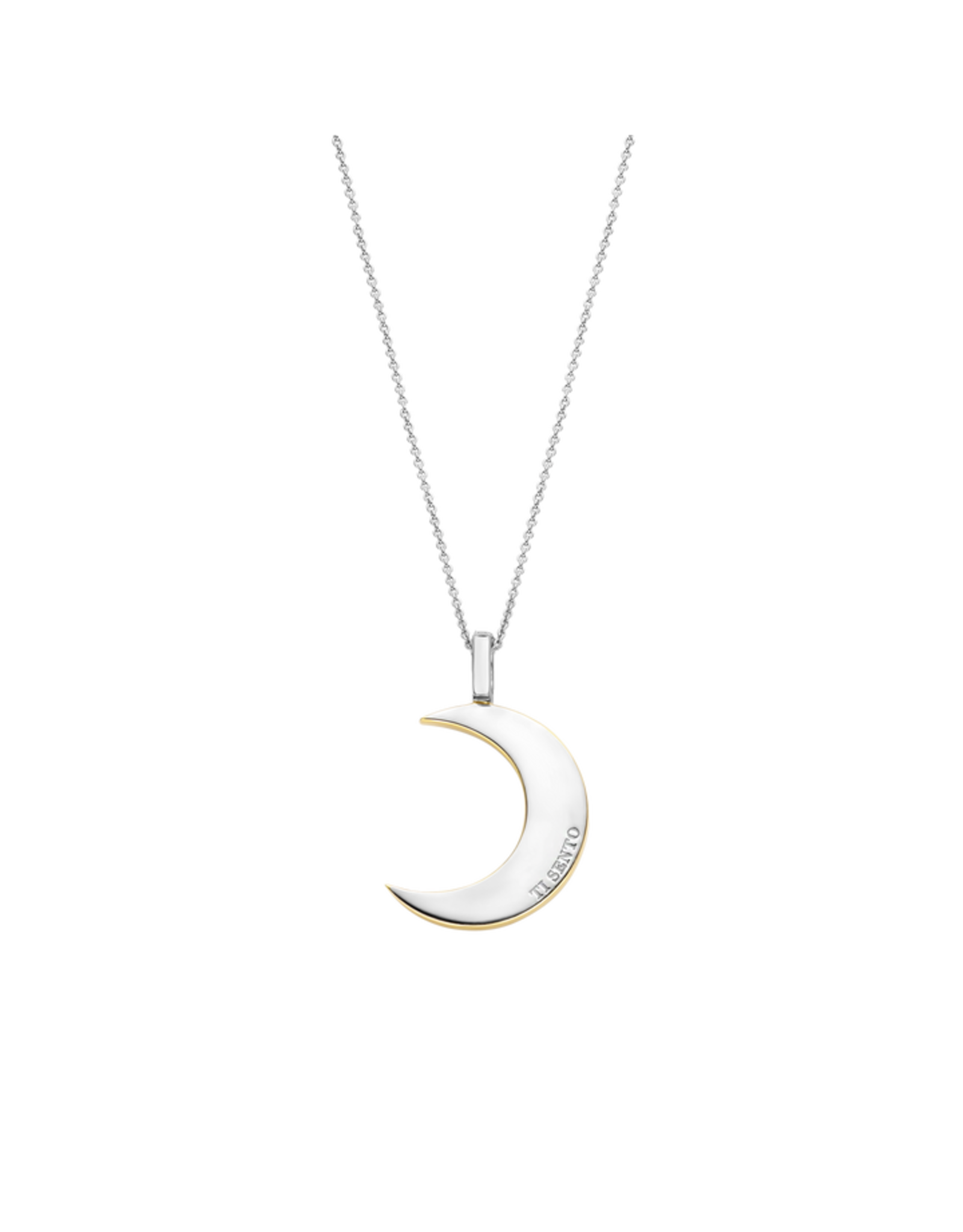 Pearl Crescent Moon Pendant