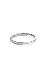 Silver Fluted Bangle