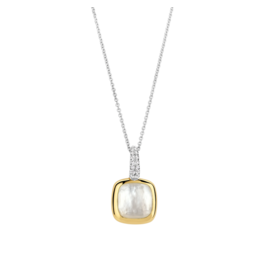 Mother of Pearl Pendant with Smooth Bezel