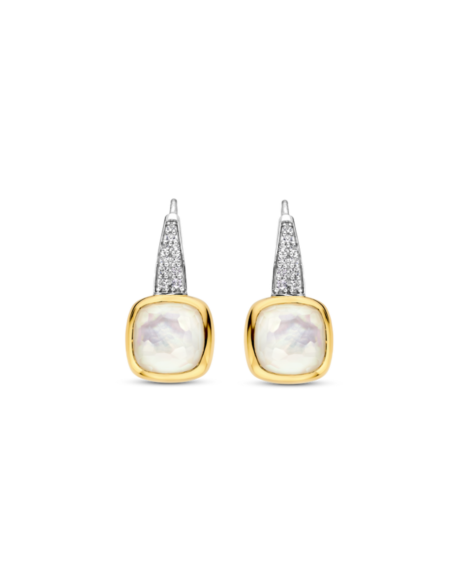 Mother of Pearl Earrings with Lever Backs