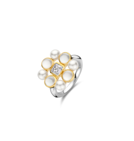 Square Pearl Ring