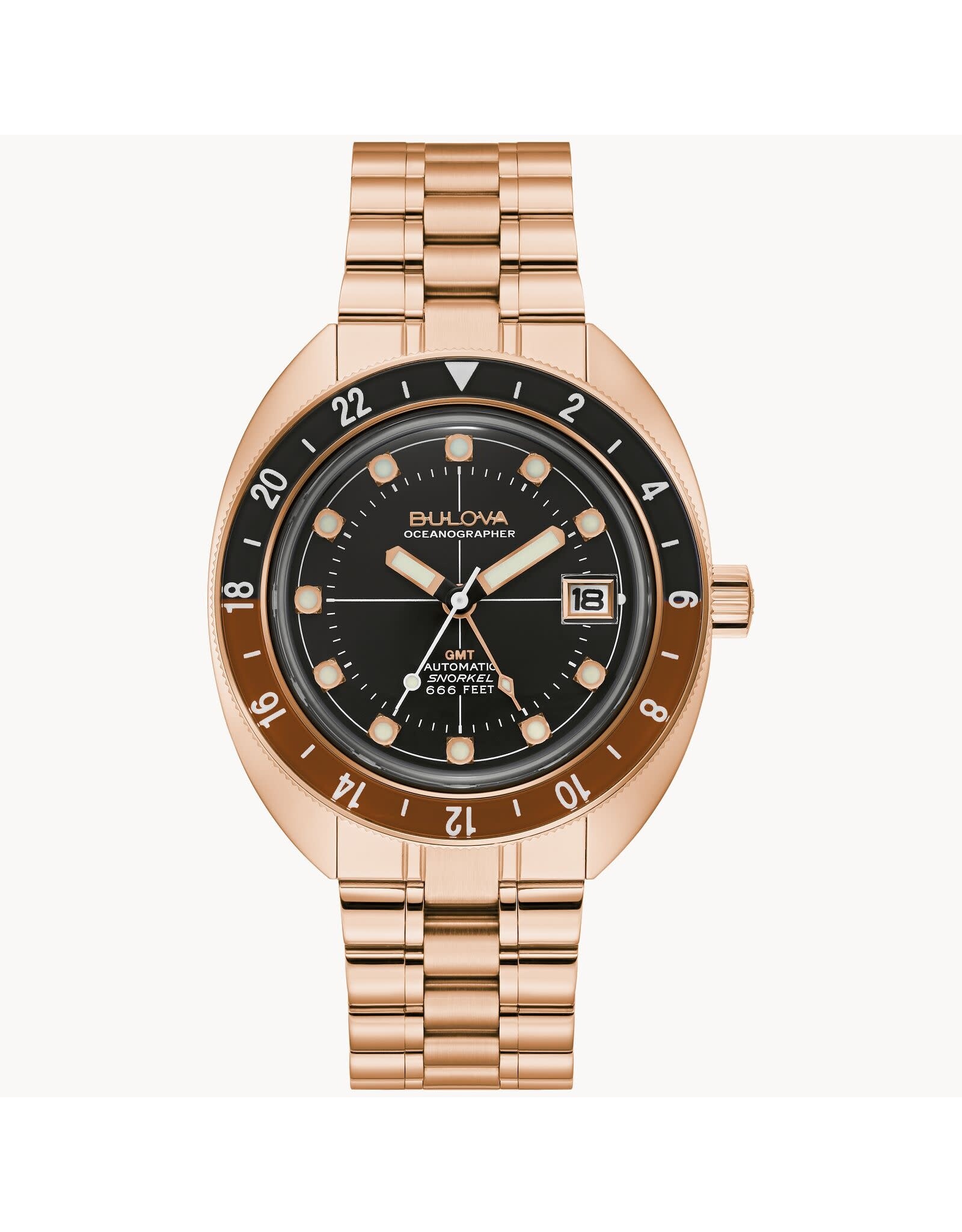 Oceanographer GMT Archive Series - Bulova Watch - 97B215