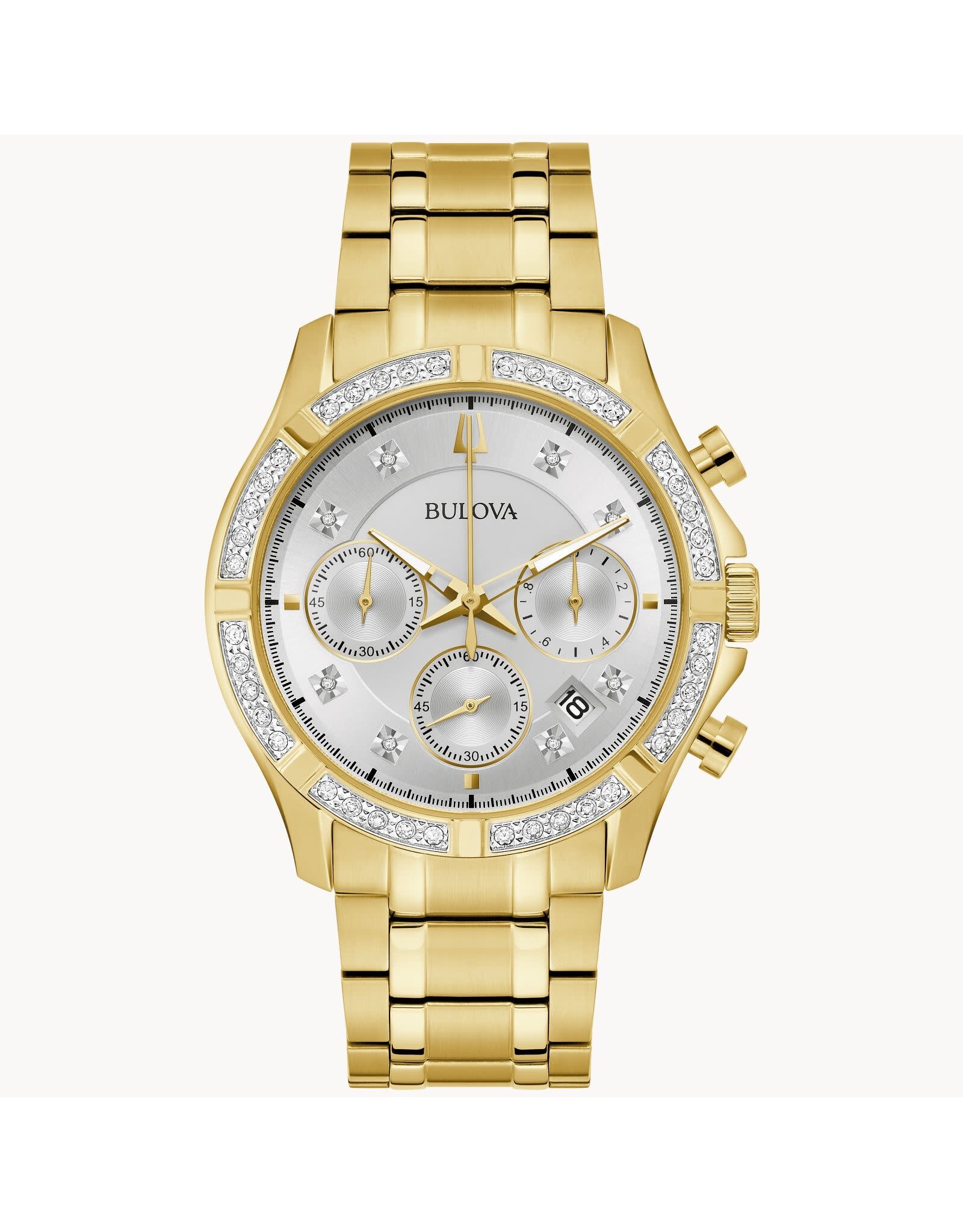 Mens Classic Diamond - Bulova Watch - 98E113