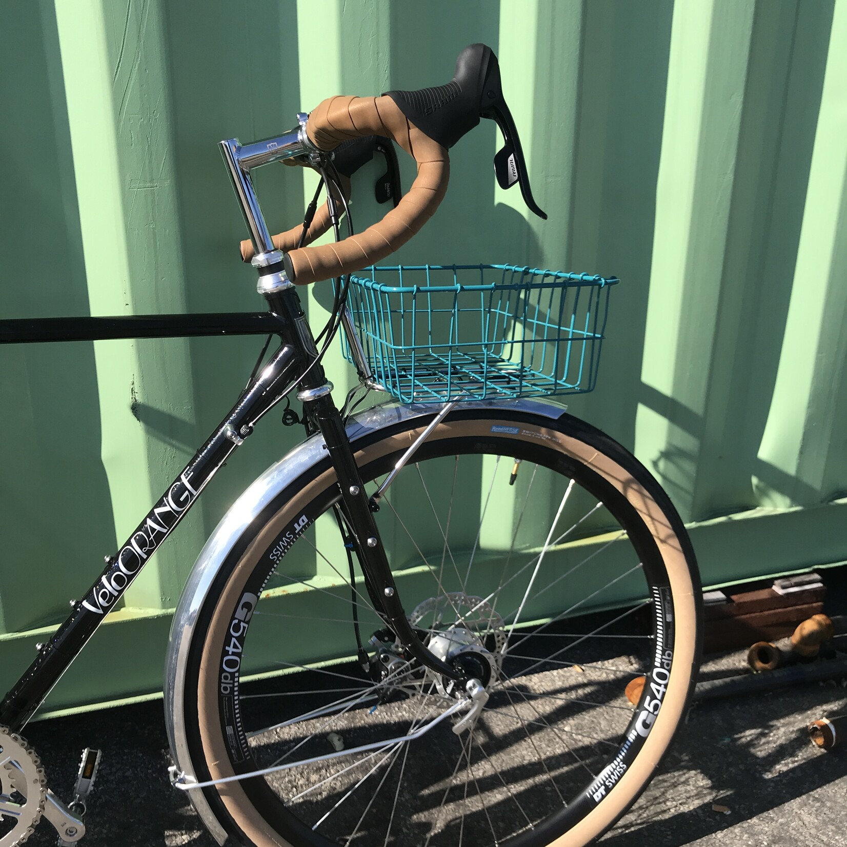 Velo Orange Velo Orange Nouveau Randonneur Handlebar - 31.8, 5 Degree Sweep, 85mm reach, 128mm Drop, 44cm, Silver