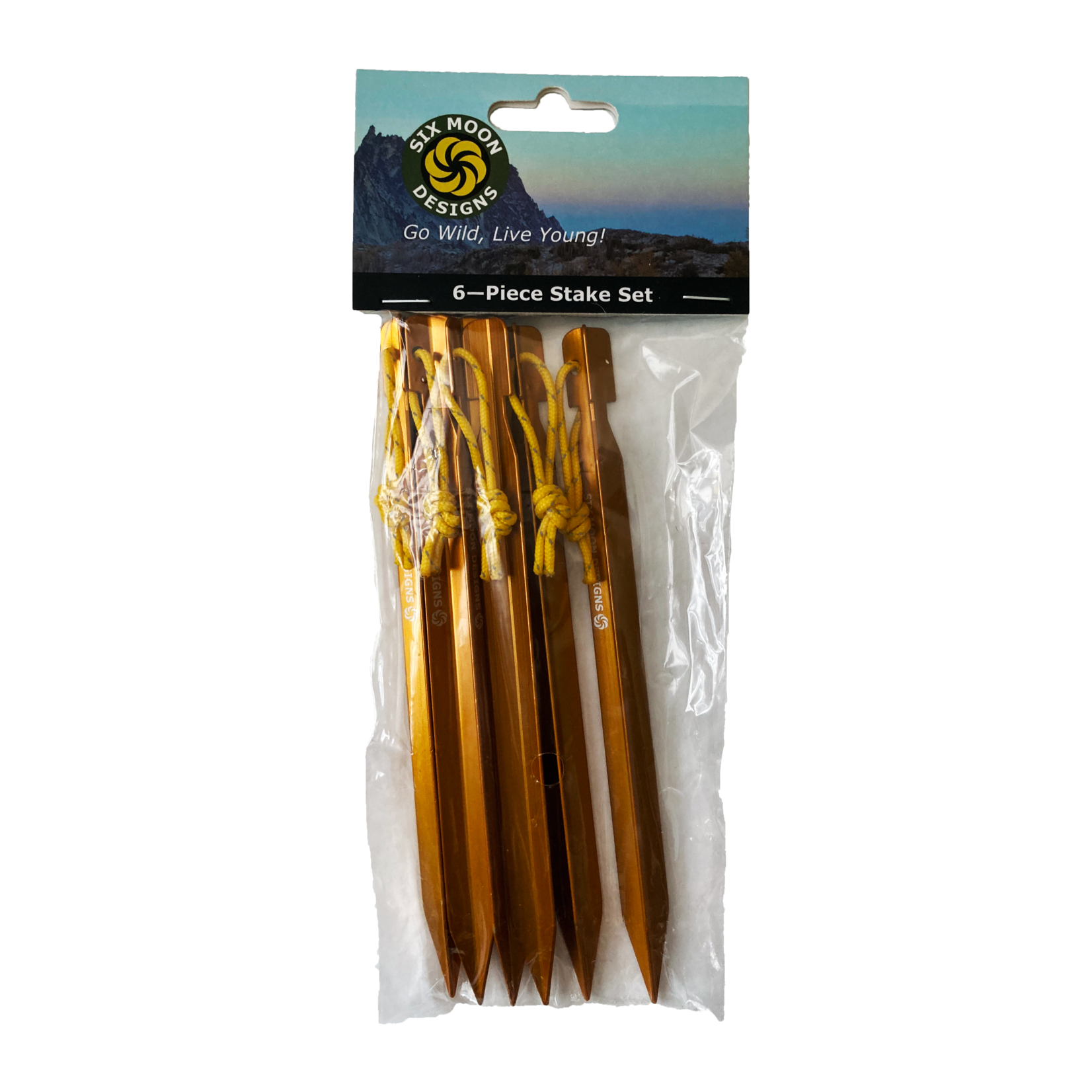 Six Moon Designs Six Moon Designs Stake Set 6pcs