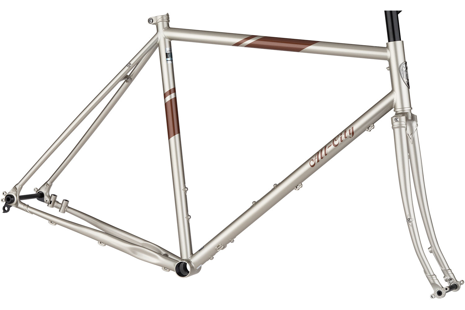 All-City Space Horse Frameset - 700c/650b Steel Champagne