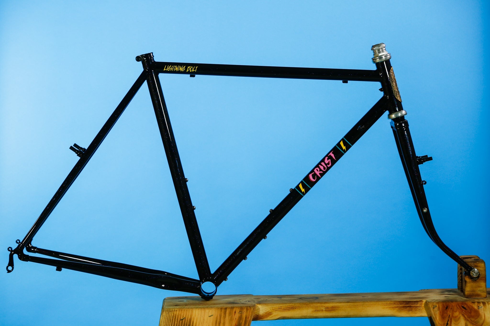 Crust Lightning Bolt - Galaxy Black - Keystone Bicycle Co