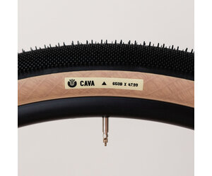 Ultradynamico CAVA JFF Tire, 650Bx47.99, Amber/Black - Keystone