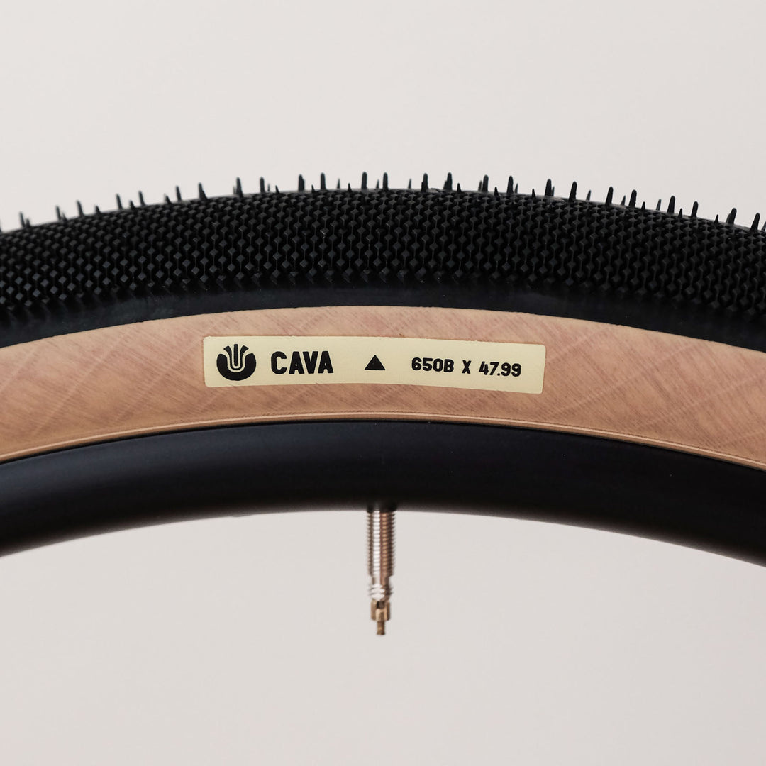 Ultradynamico CAVA JFF Tire, 650Bx47.99, Amber/Black - Keystone