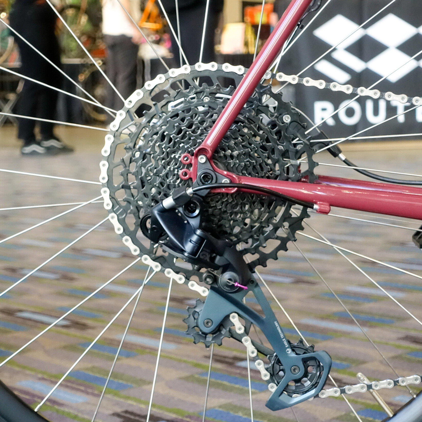 Bassi Belmont EXPO Bike Burgundy 57.5