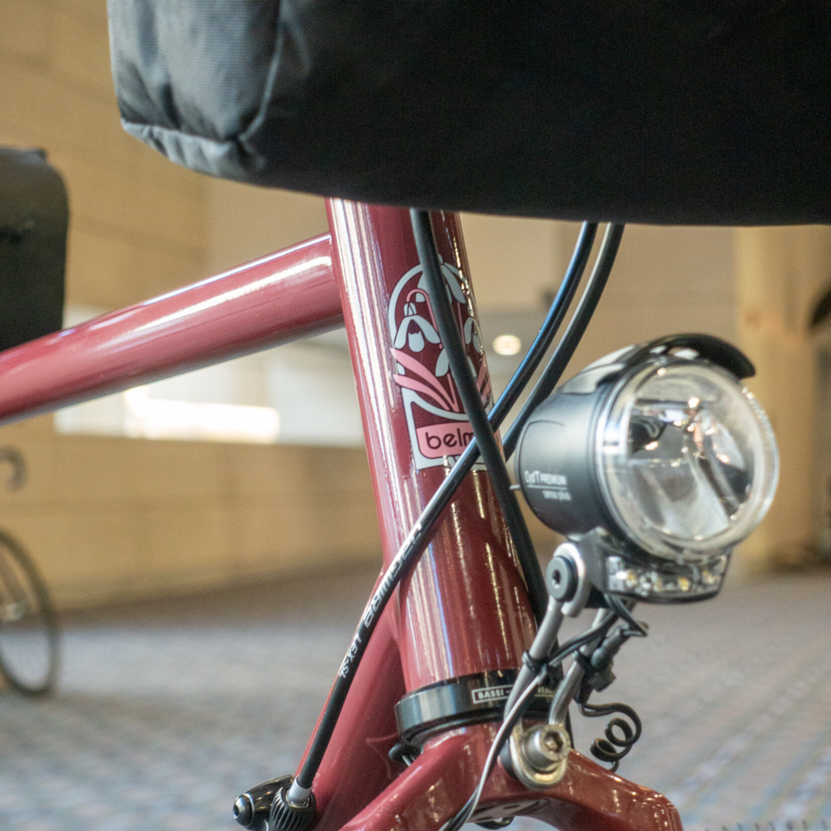 Bassi Belmont EXPO Bike Burgundy 57.5