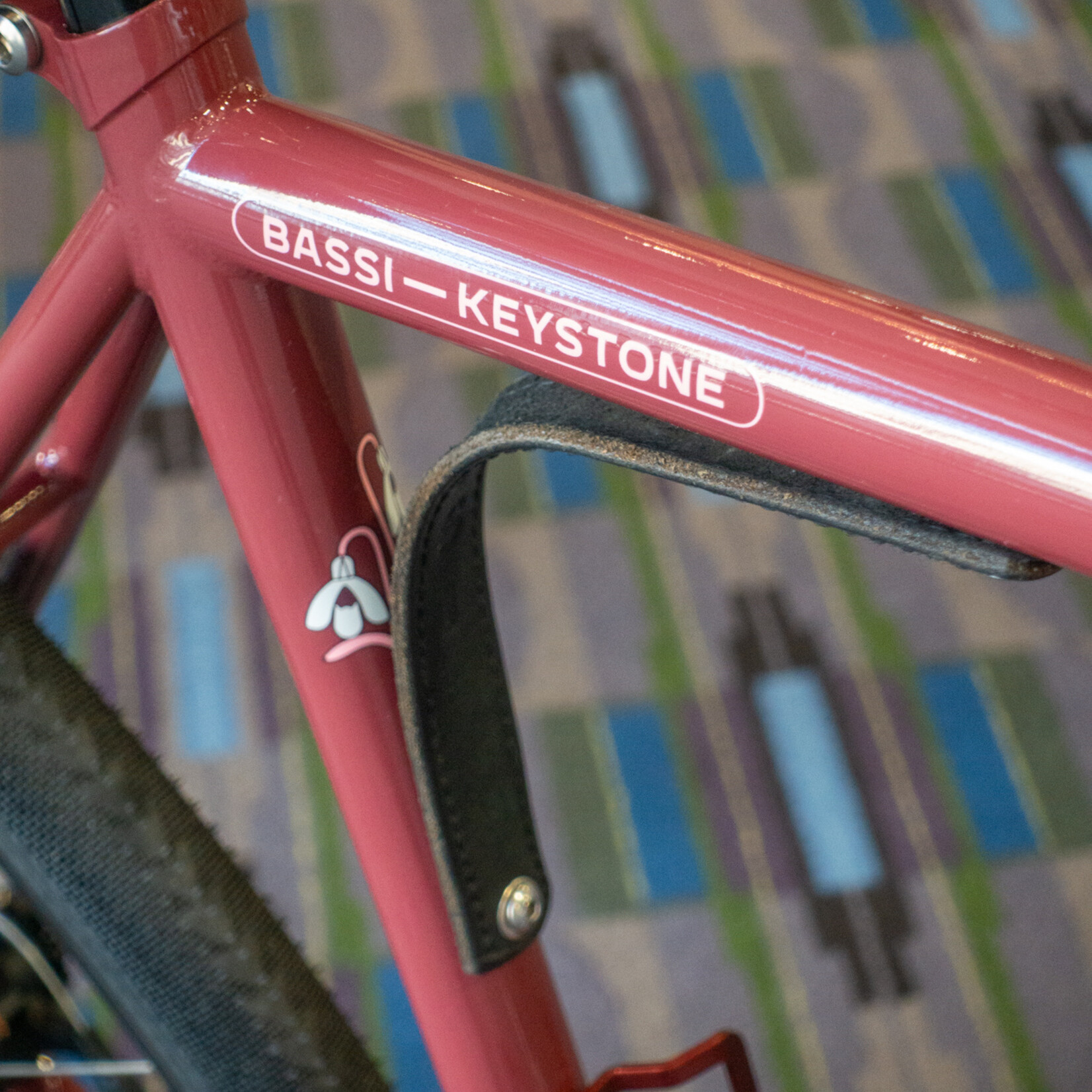Bassi Belmont EXPO Bike Burgundy 57.5