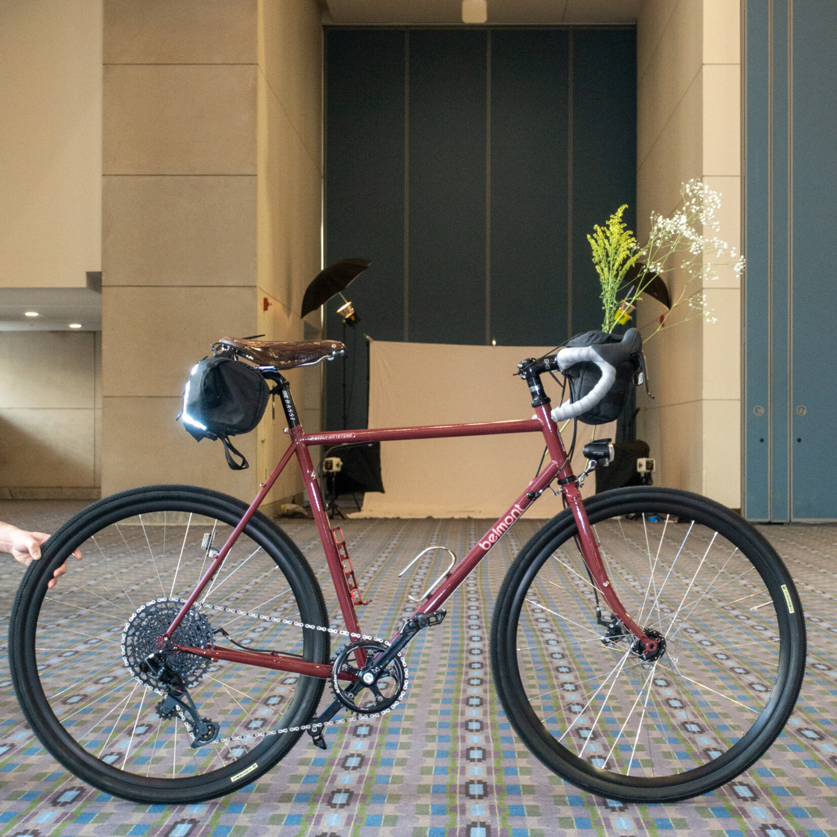 Bassi Belmont EXPO Bike Burgundy 57.5