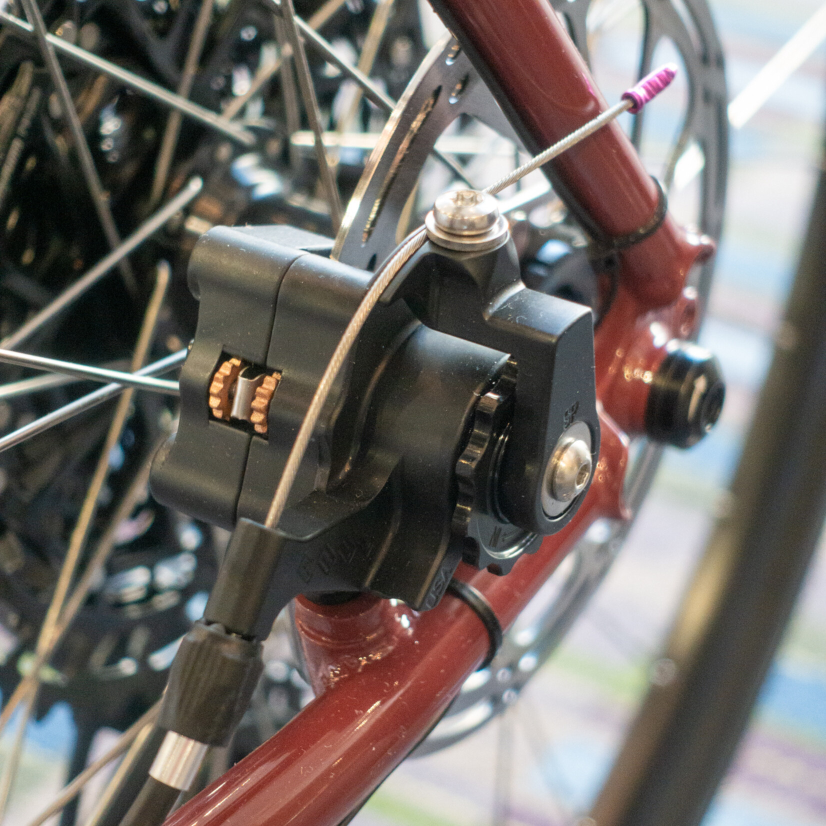 Bassi Belmont EXPO Bike Burgundy 57.5