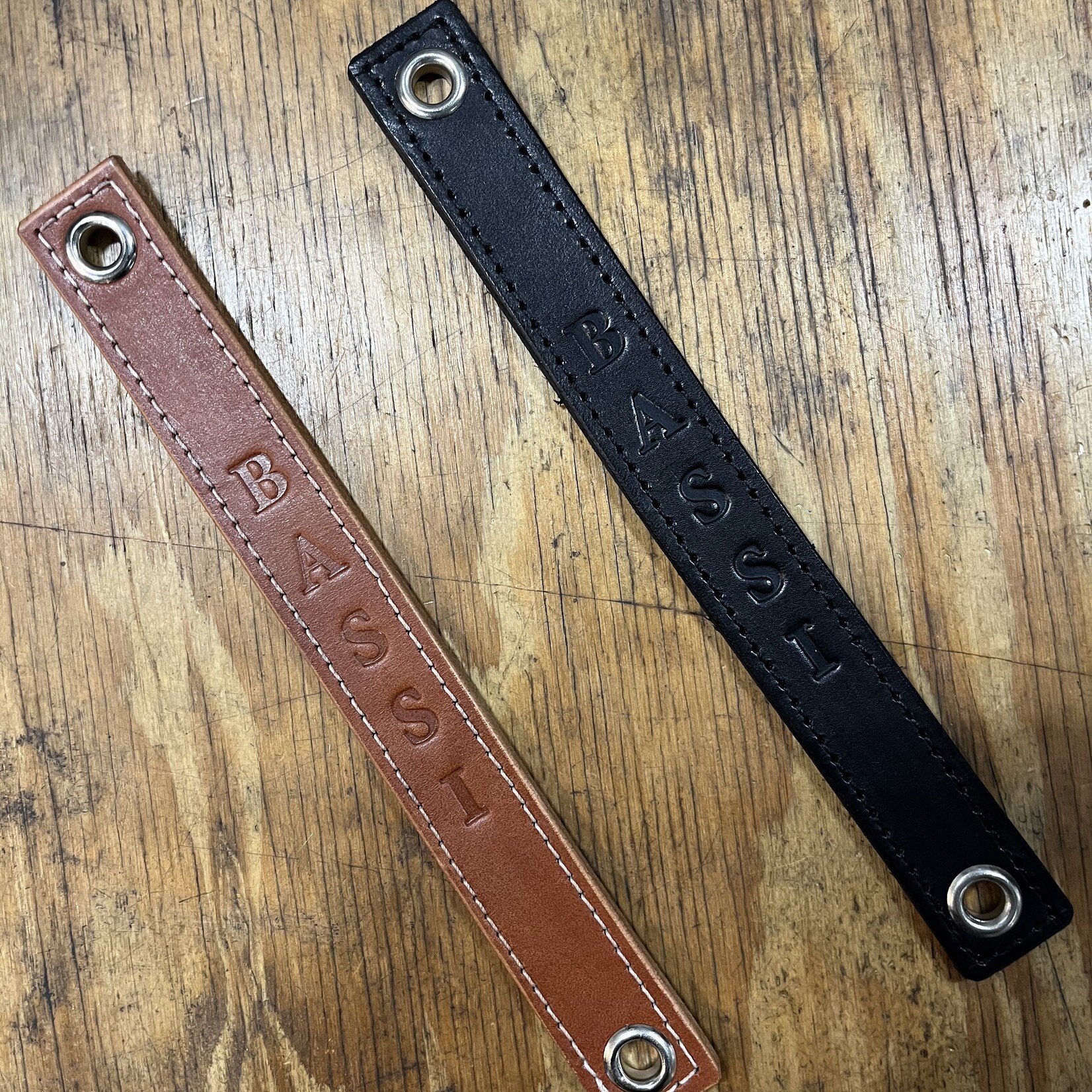 Bassi Bassi Leather Shoulder Strap - Brown