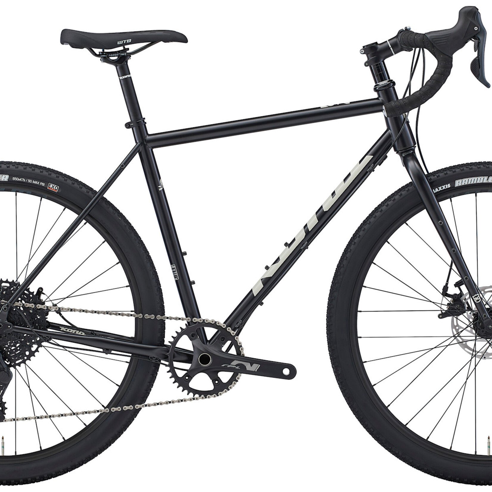 Kona Bicycle Company Kona 36e Rove ST Black w/MicroShift 54cm