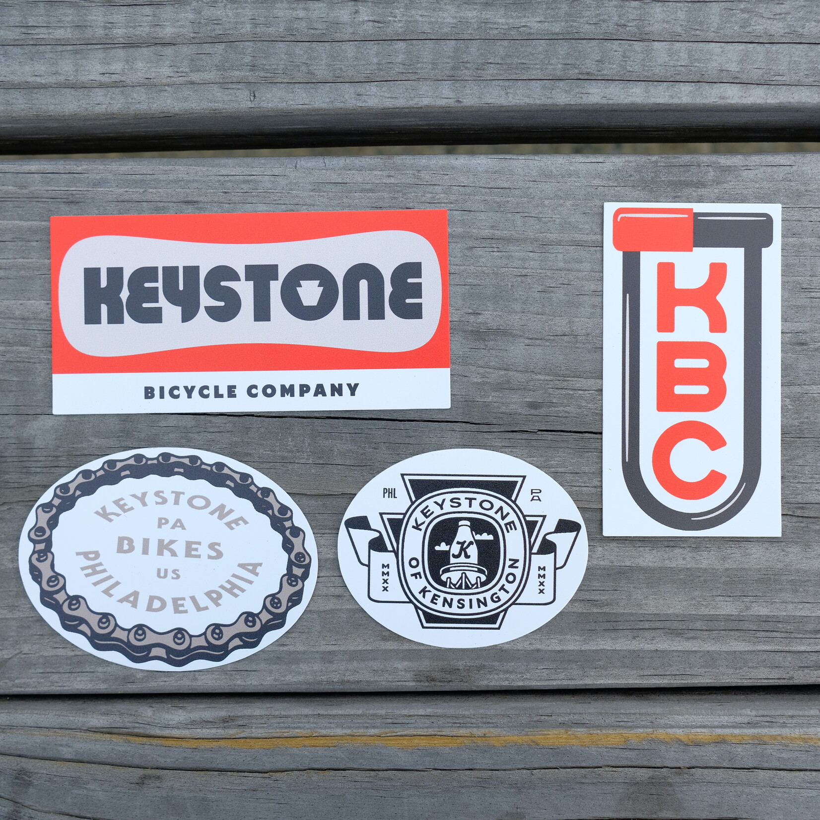 Keystone Bicycle Co x Jessie Jay Sticker Pack