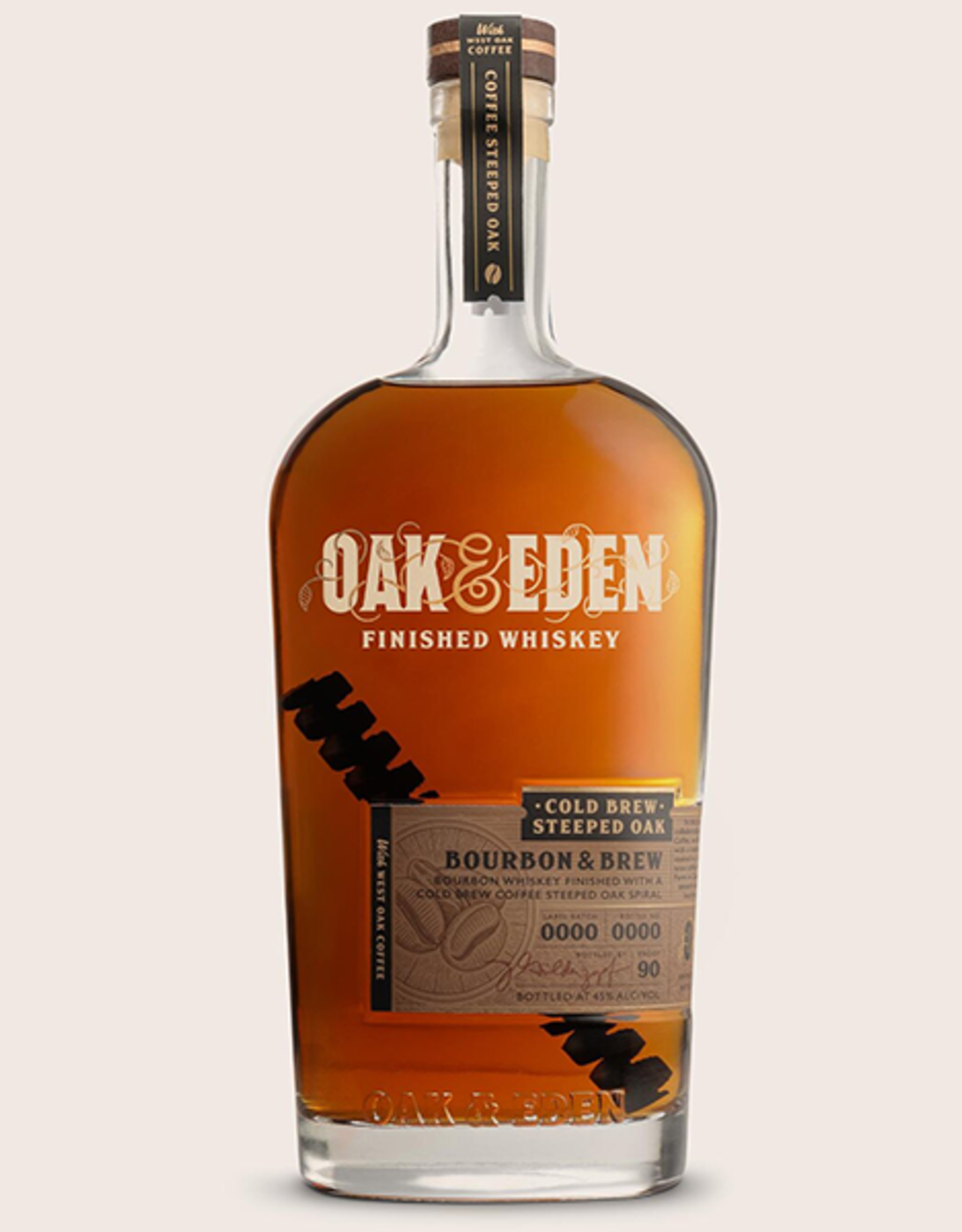 Oak & Eden Oak & Eden Coffee Steeped Oak Bourbon & Brew 750ml