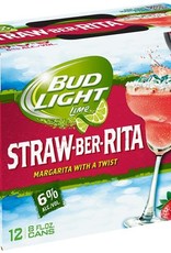 Budweiser Bud Light Strawberry-A-Rita 12 Pack Can