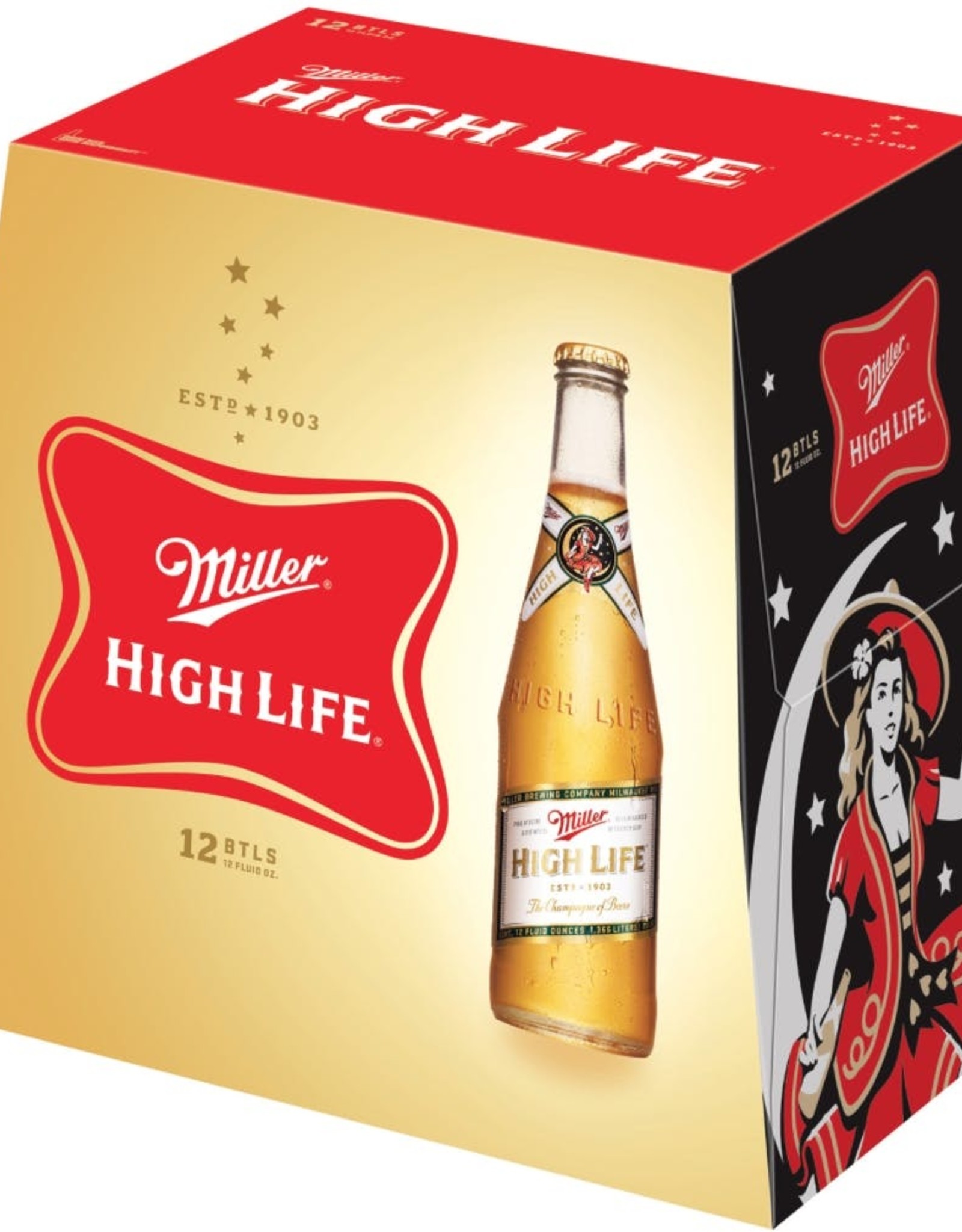 Miller High Life Bottle