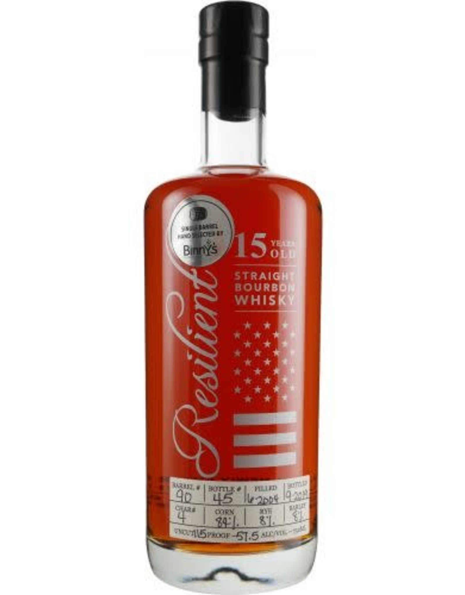 Resilient Resilient 15 Years Bourbon 750mL