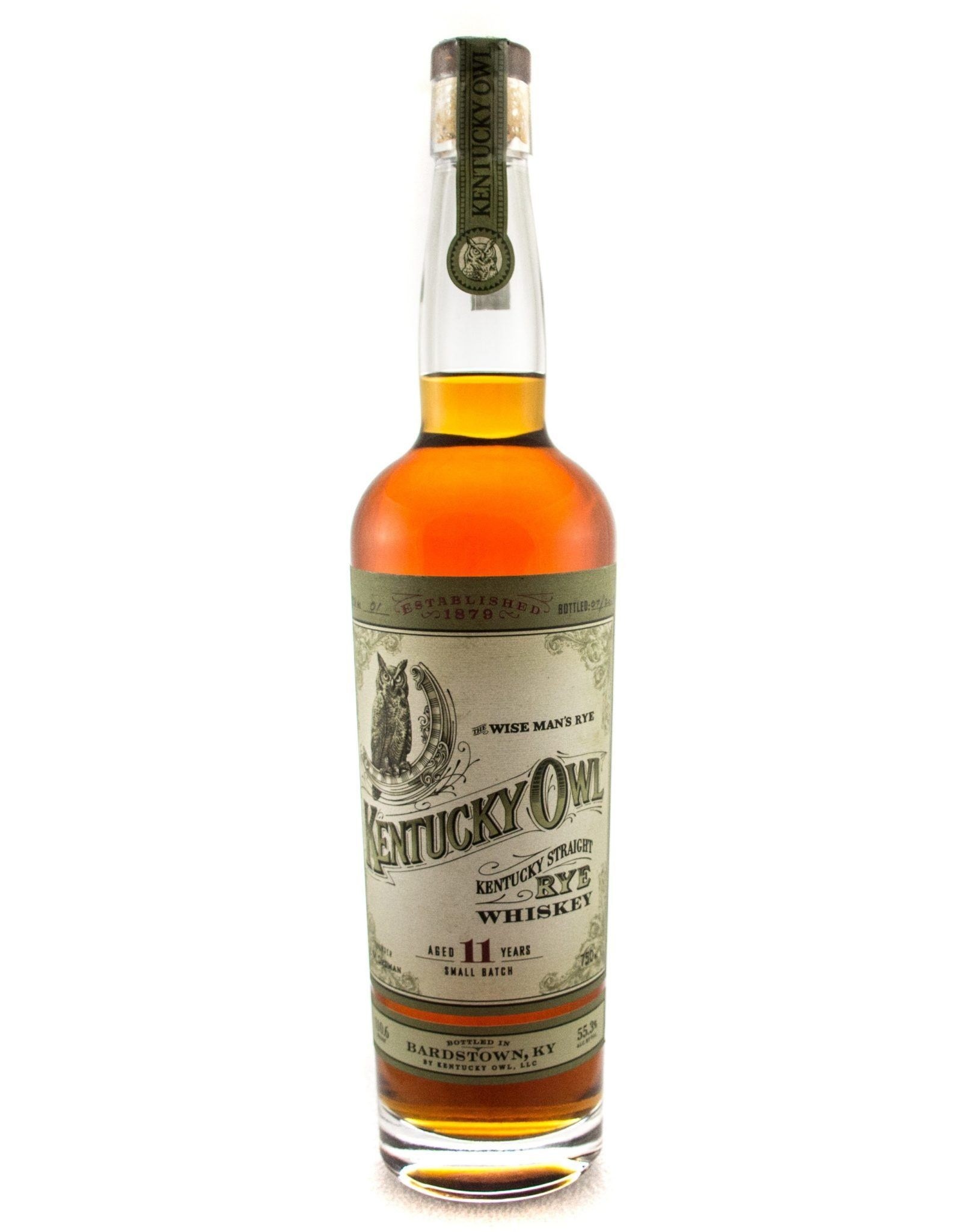 Kentucky Owl Kentucky Owl Rye 11 years 750mL Batch 2&3