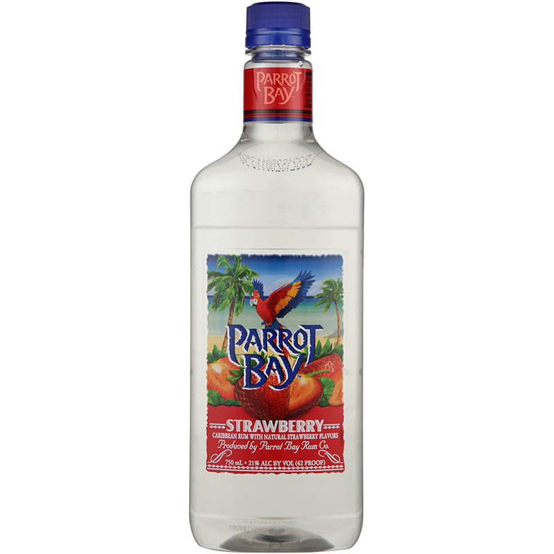 Captain Parrot Bay Strawberry Rum The Hut Liquor Store